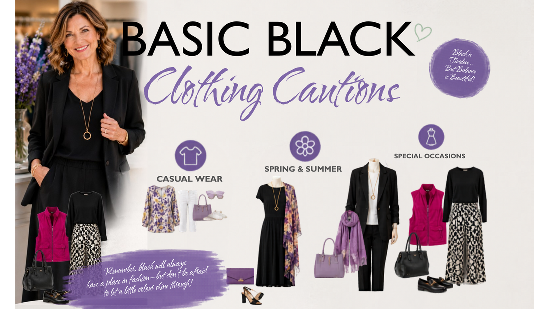 Basic Black Clothing Cautions