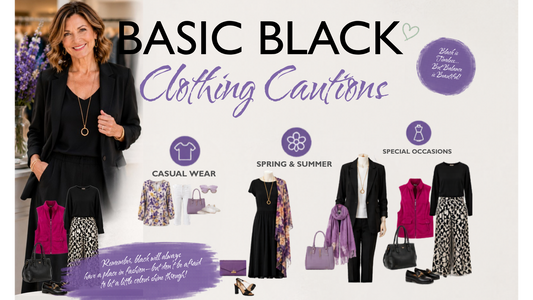 Basic Black Clothing Cautions