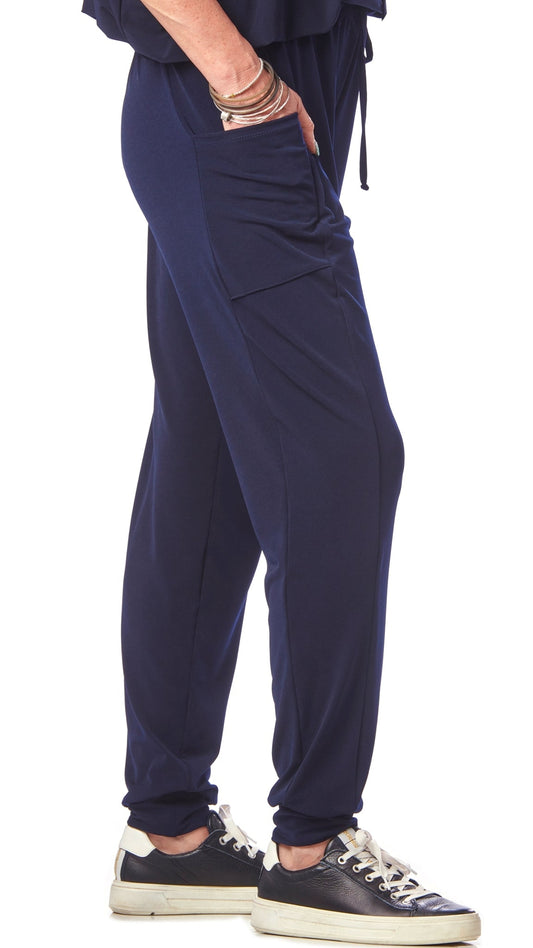 RAPZ Navy Comfort Cuffed Joggers – Made in Canada